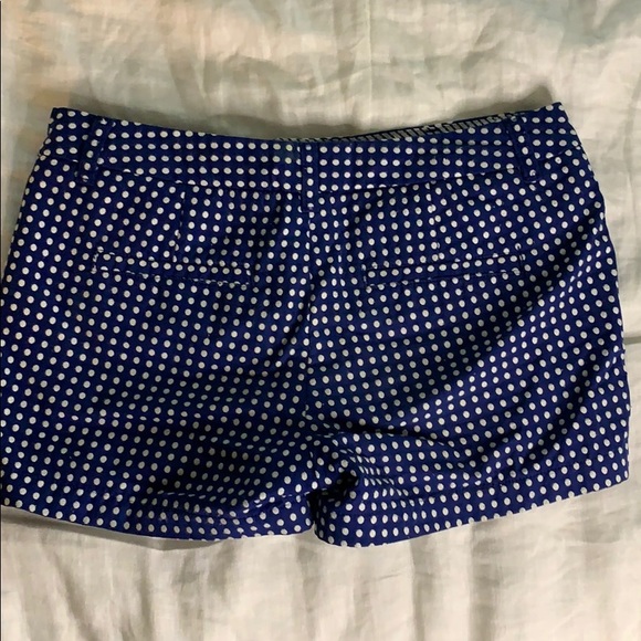 Navy Polka dot shorts - Picture 2 of 3